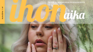 Ihon aika -lehden kannen yläosa, jossa on Jonna Ojala.