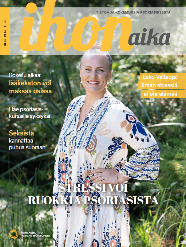 Ihon aika -lehden 2/2025 kansi.