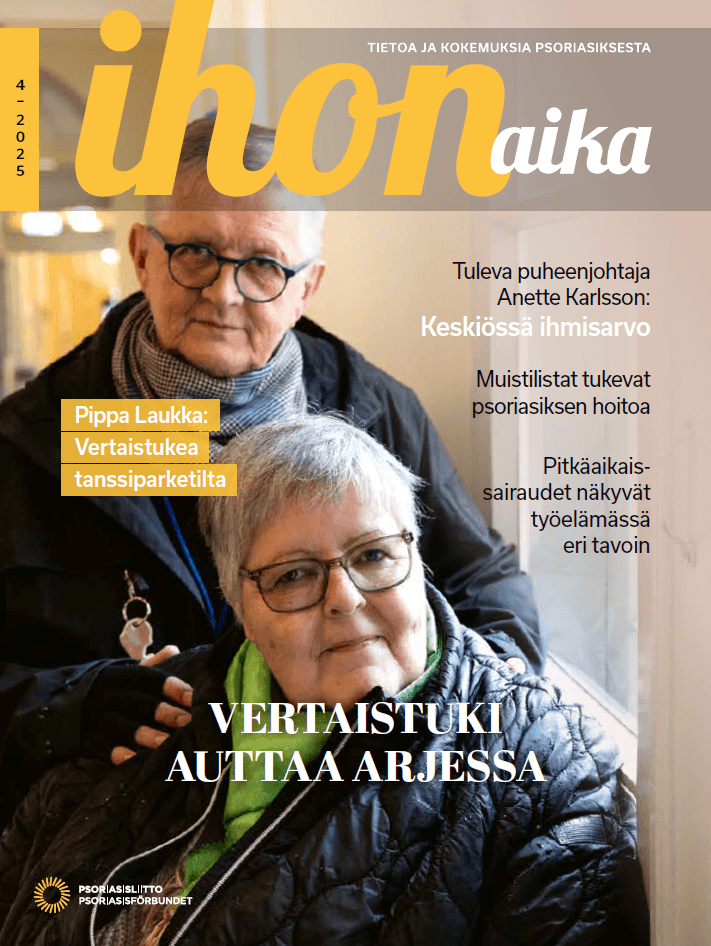 Ihon aika -lehden 4/2025 kansi.