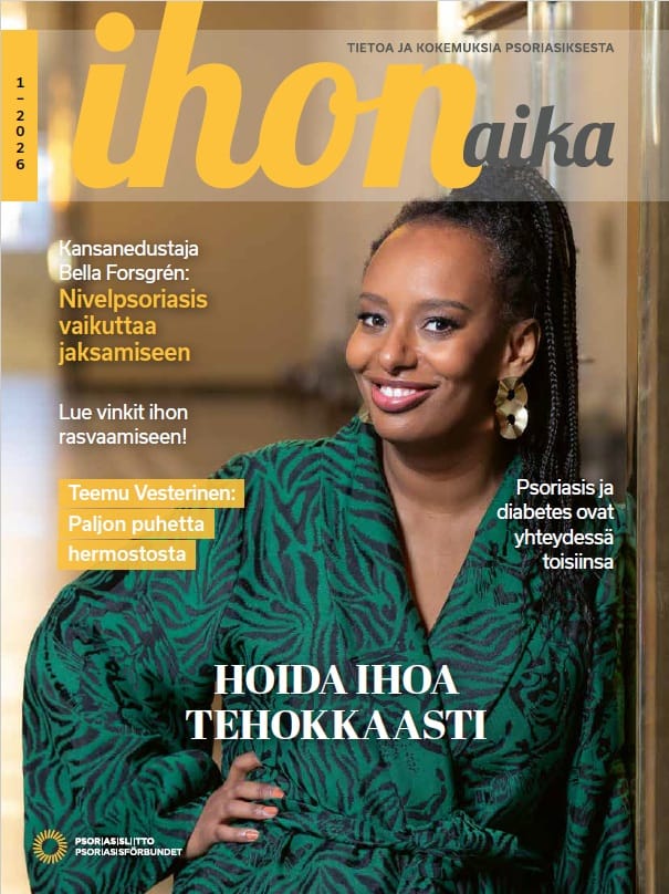 Ihon aika -lehden 1/2026 kansi.